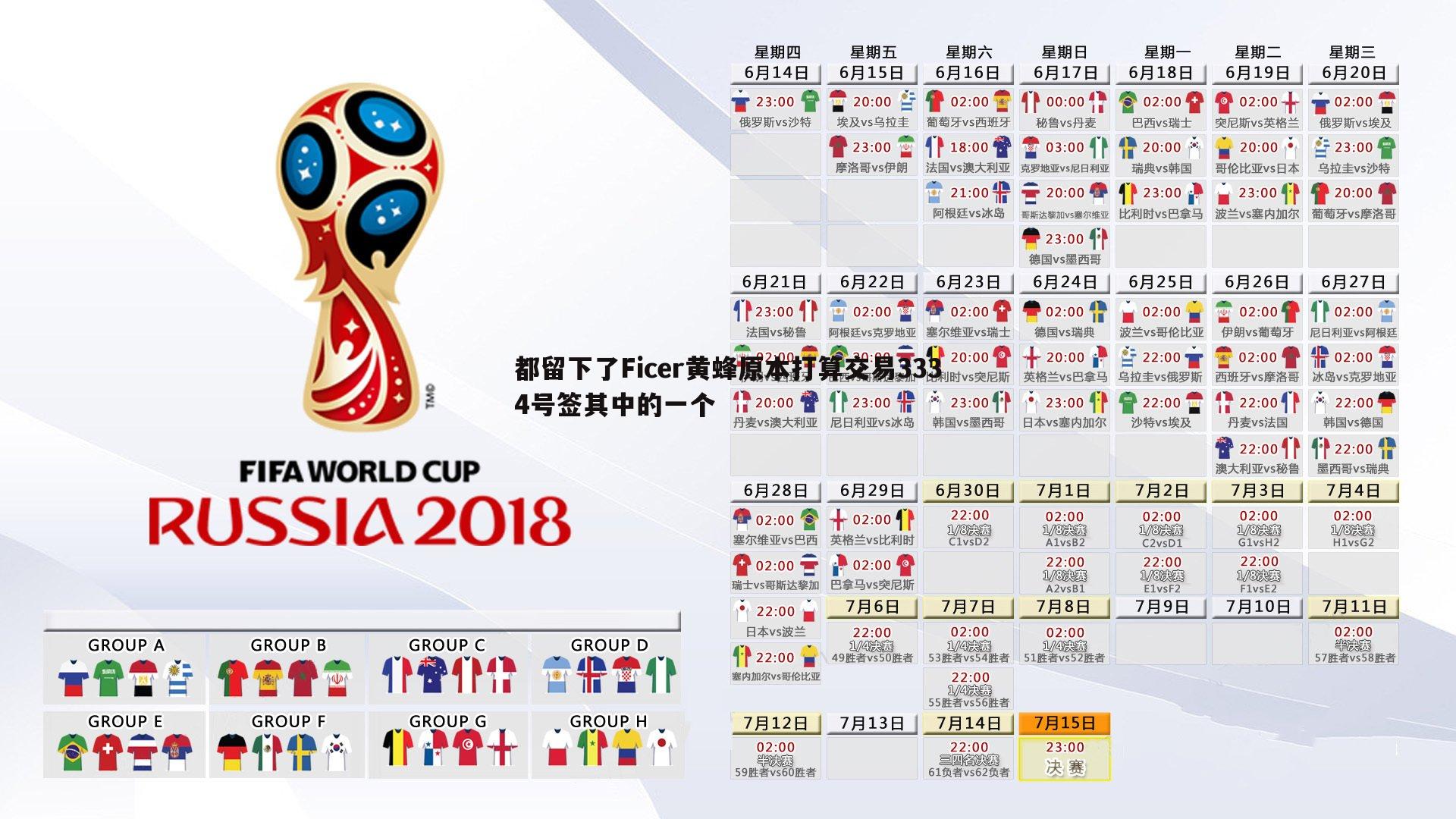 都留下了Ficer黄蜂原本打算交易3334号签其中的一个